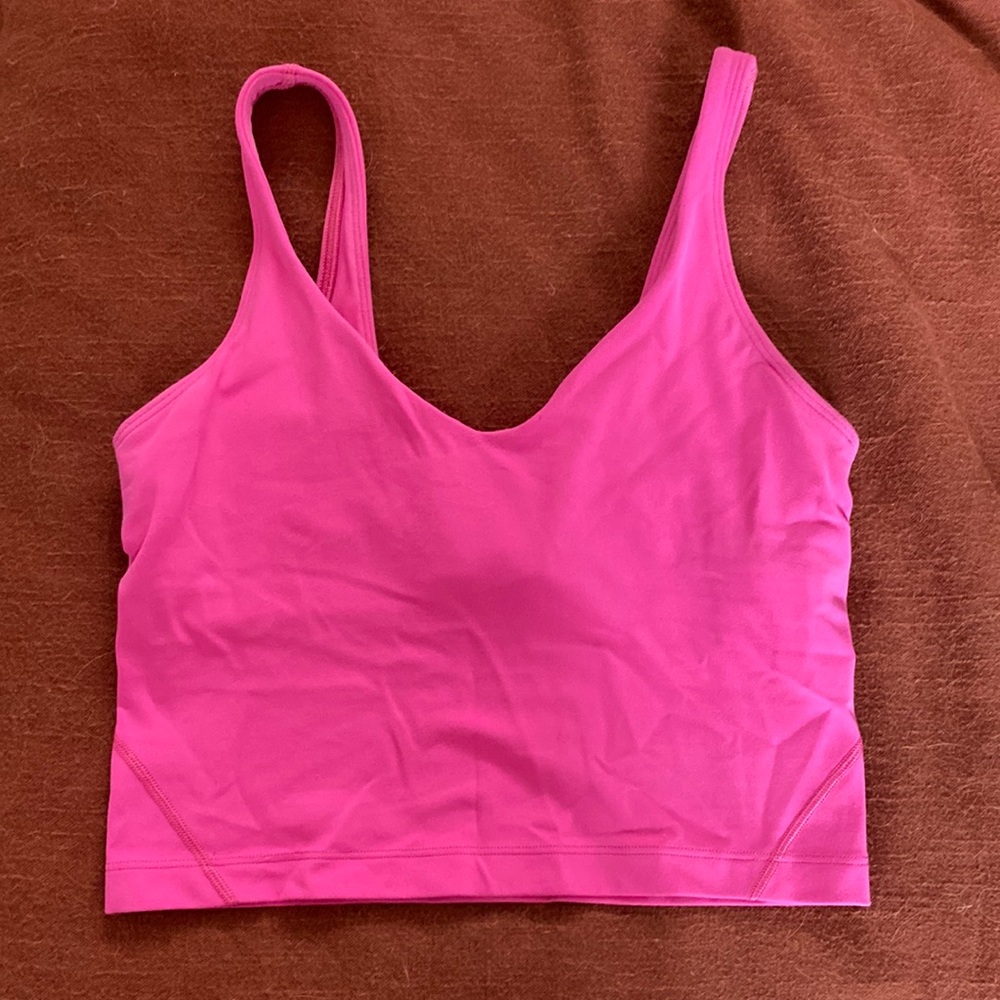 Lululemon align tank in sonic pink
